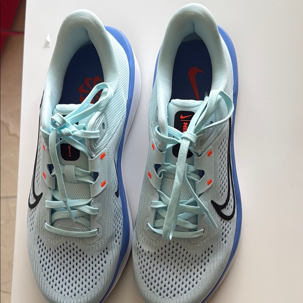 Nike Light Blue Athletic Shoes